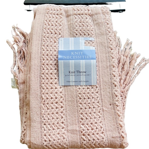 Knit Necessities Soft Knitted Throw Blanket - Picture 8 of 8
